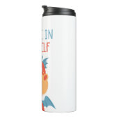 Glaube an deinen eigenen Drachen Thermosbecher (Nach rechts gedreht)