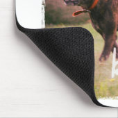 Glaube an deinen Hund Mousepad (Ecke)