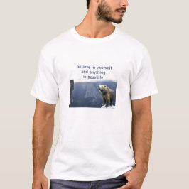 Glaube an deinen (leichten) T - Shirt