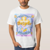 Glaube an den Christlichen Cross T - Shirt (Vorderseite)