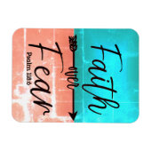 Glaube an den Fechtmagneten Magnet (Horizontal)