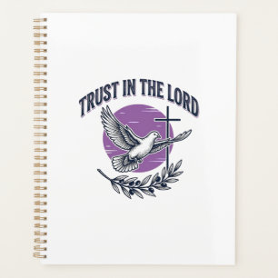 Glaube an den Herrn Taube Christliches T-Shirt-Des Planer