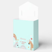 Glaube an den magischen Einhorn-Kindergeburtstag Geschenkschachtel (Geöffnet)