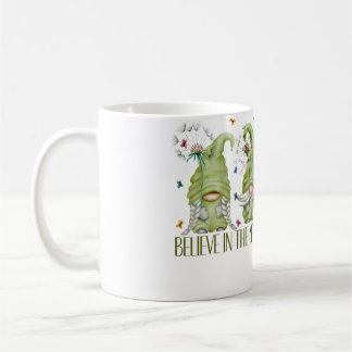 Glaube an den magischen Gnom für Frauen Löwenzahn  Kaffeetasse