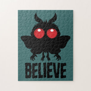Glaube an den mysteriösen Mothman Puzzle