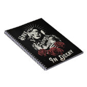 Glaube an den Verfall - Gothic Design Notizblock (Rechte Seite)
