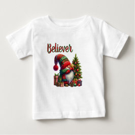 Glaube an den Weihnachtsmann Baby T-shirt