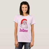 Glaube an den Weihnachtsmann T-Shirt (Vorne ganz)