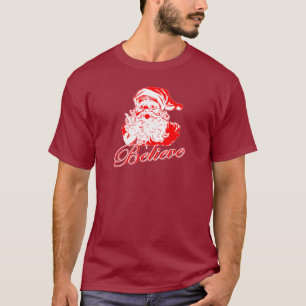 Glaube an den Weihnachtsmann Weihnachtszauber T-Shirt