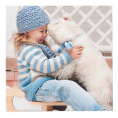 Glaube an den Zauber des Weihnachtswürfels im Foto Würfel (Vorderseite)