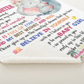 Glaube an dich, an meine Enkelin Sherpadecke (3/4)