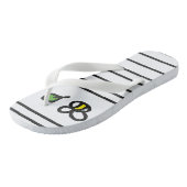 Glaube an dich! badesandalen (Schrägansicht)