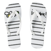 Glaube an dich! badesandalen (Fußbett)