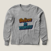 Glaube an dich selbst (Design Vorderseite)