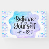 Glaube an dich selbst banner (Horizontal)