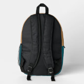 Glaube an dich selbst... bedruckter rucksack (Rückseite)