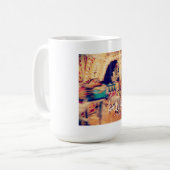 Glaube an dich selbst, das frohe Pferd Kaffeetasse (Vorderseite Links)