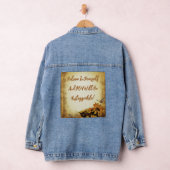 Glaube an dich selbst, Denim Blue Jean Jacket Jeansjacke (Hangar)
