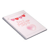 Glaube an dich selbst, egal was du tust. notizblock (Rechte Seite)