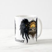 Glaube an dich selbst, ein Buchstabe Kaffeetasse (VorderseiteRechts)