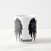 Glaube an dich selbst, ein Buchstabe Kaffeetasse (Mittel)