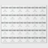 Glaube an dich selbst geschenkpapier (Flach)