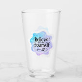 Glaube an dich selbst glas (Rückseite)
