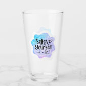 Glaube an dich selbst glas (Vorderseite)