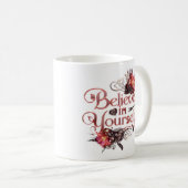 Glaube an dich selbst, kaffeetasse (VorderseiteRechts)
