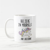 Glaube an dich selbst kaffeetasse (Links)