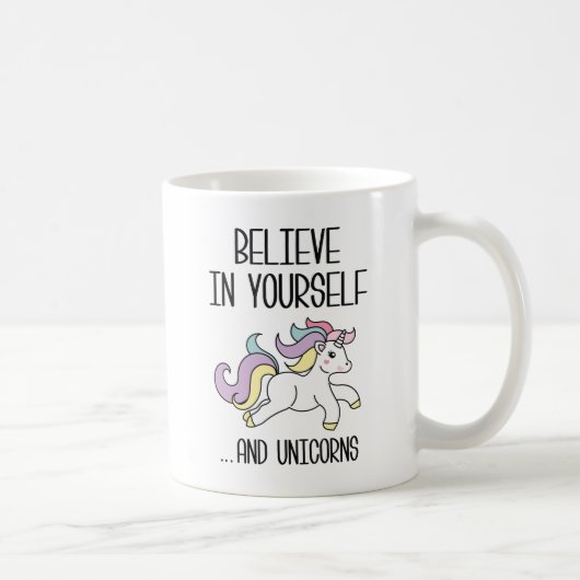 Glaube an dich selbst kaffeetasse (Rechts)