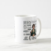 Glaube an dich selbst kaffeetasse (VorderseiteRechts)