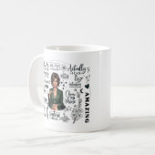 Glaube an dich selbst kaffeetasse (Vorderseite Links)