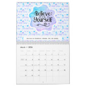 Glaube an dich selbst kalender (Mär 2026)