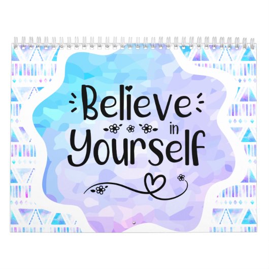 Glaube an dich selbst kalender (Titelbild)