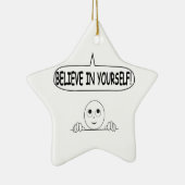 Glaube an dich selbst keramikornament (Rechts)