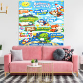 Glaube an dich selbst leinwanddruck (Insitu (Wohnzimmer))