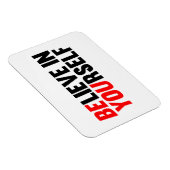 Glaube an dich selbst magnet (Rechte Seite)