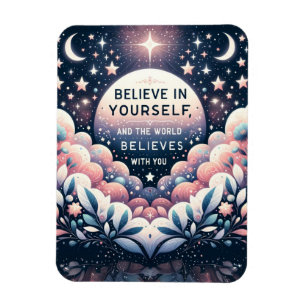 Glaube an dich selbst magnet