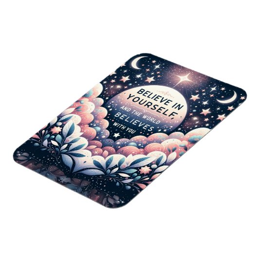 Glaube an dich selbst magnet (Linke Seite)