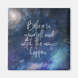 Glaube an dich selbst magnet