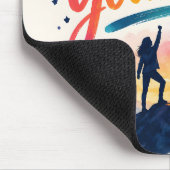 Glaube an dich selbst mousepad (Ecke)