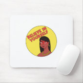 Glaube an dich selbst mousepad (Mit Mouse)