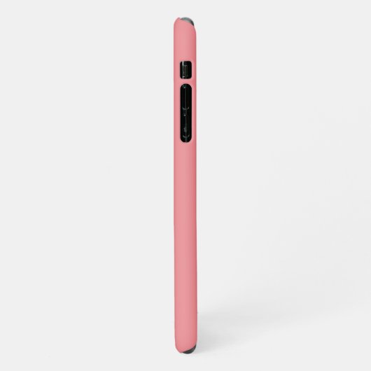 Glaube an dich selbst, Pink iPhone Hülle (Linke Seite)