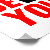 Glaube an dich selbst poster (Ecke)