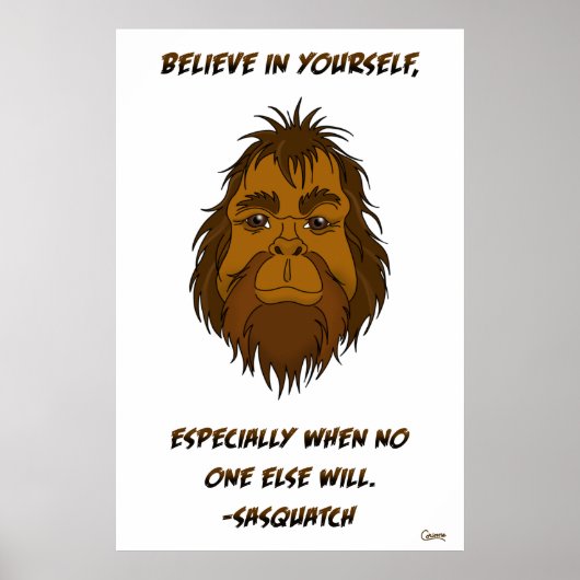 Glaube an dich selbst - Poster (Vorne)