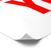 Glaube an dich selbst poster (Ecke)