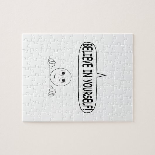 Glaube an dich selbst puzzle (Horizontal)