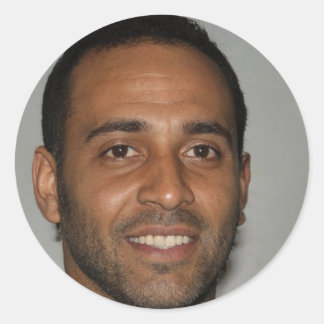 Glaube an dich selbst runder aufkleber