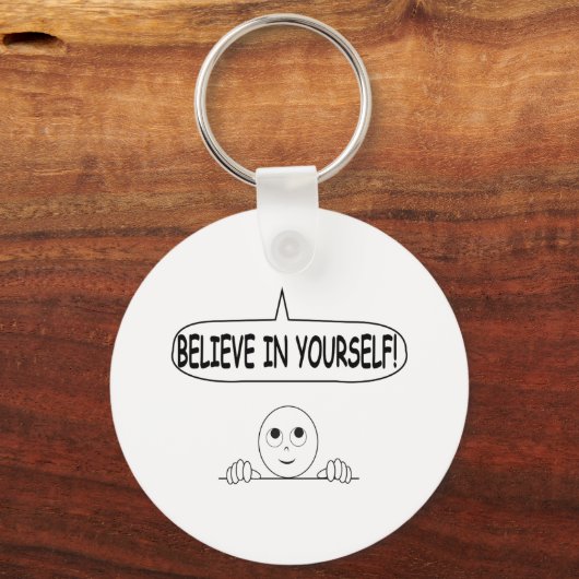 Glaube an dich selbst schlüsselanhänger (Vorderseite)